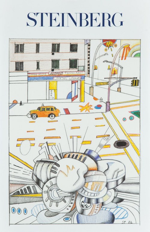 New York, Galerie Maeght, 1982, Saul Steinberg