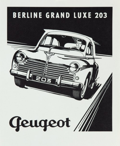 lata 70. XX w., Peugeot Berline Grand Luxe 203