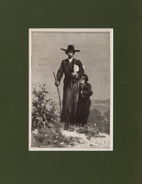 W drodze z cyklu Meir Ezofowicz, 1888, Michał Elwiro Andriolli