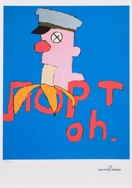 Szklisty nos (Glassnose), Jean-Michel Basquiat