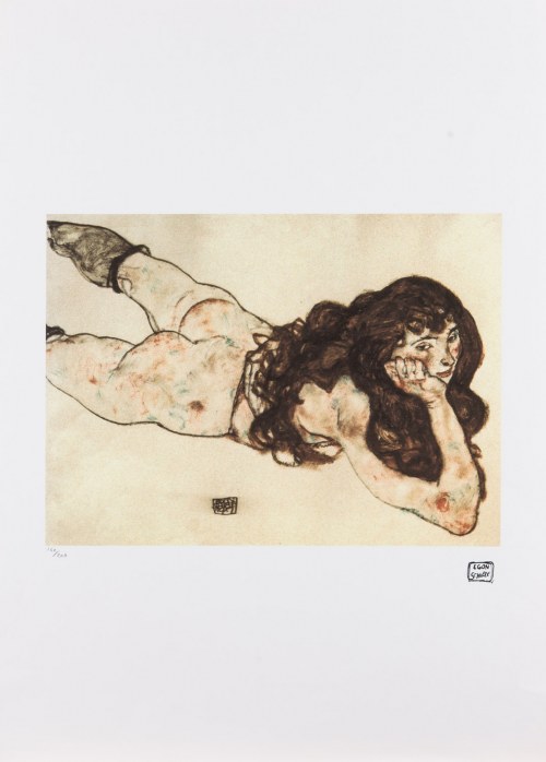 Kobieca nagość, Egon Schiele