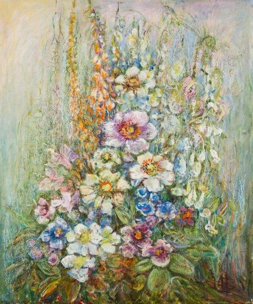 Bukiet polnych kwiatów, 2000, Maria Bierzyńska-Rydzewska