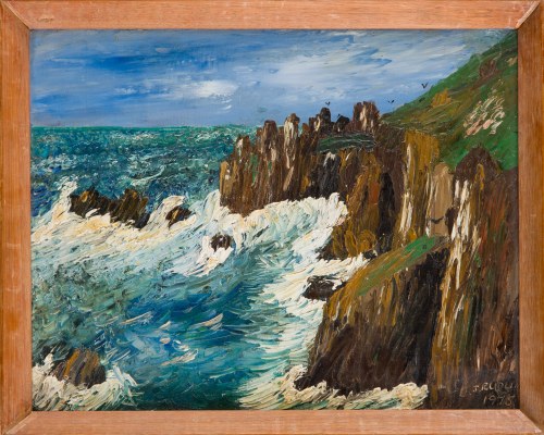 Skaliste wybrzeże, 1975, E. J. Rudlin