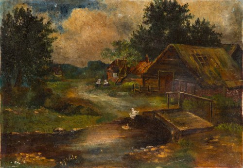Motyw wiejski, H. G. Wole