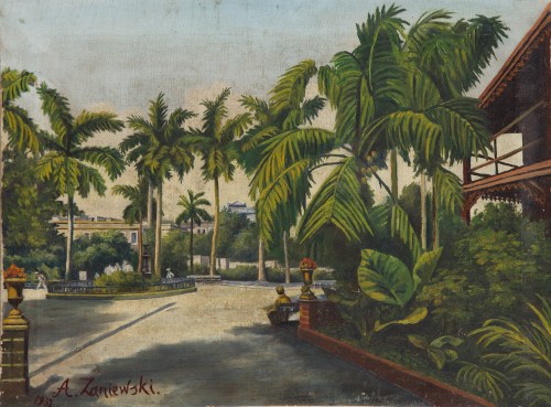 Kubańskie miasto, 1932, Antoni Zaniewski