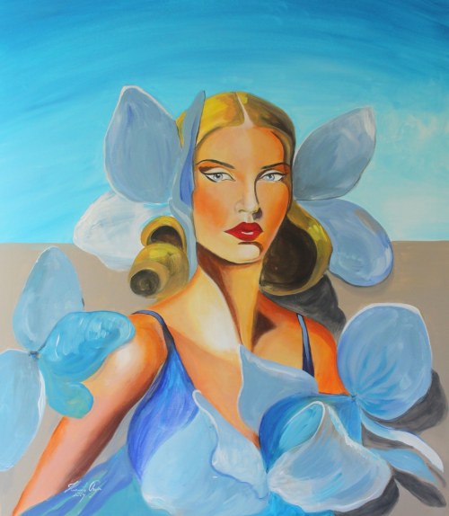 Dziewczyna z Saint-Tropez, 2024, Honorata Chajec