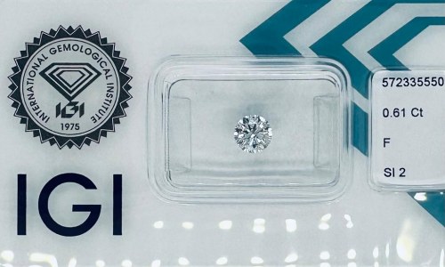 61 CT F - SI2 - IGI - SF30811, DIAMENT 0