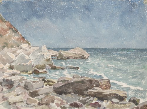 „Skalisty brzeg”, 1971, Henryk Starzyński