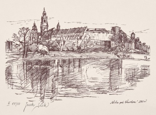 „Wisła pod Wawelem”, 2000, Jacek Siek