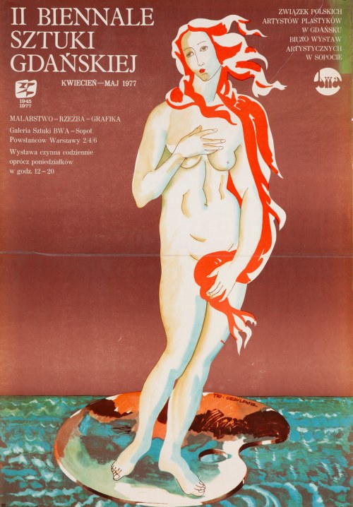 II Biennale Sztuki Gdańskiej, Galeria Sztuki BWA - Spot, 1977, Tadeusz Ciesiulewicz