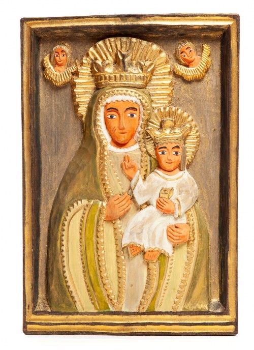 Madonna w złotym płaszczu, Władysław Walczak-Baniecki