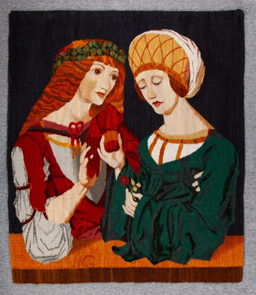Gobelin "Zakochani", Wanda Górecka