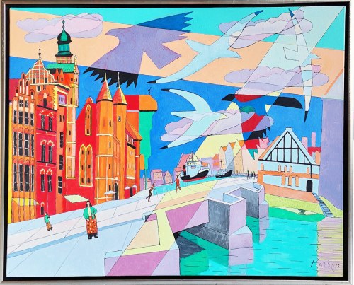 Gdańsk, statek na Motławie, Czesław Tumielewicz