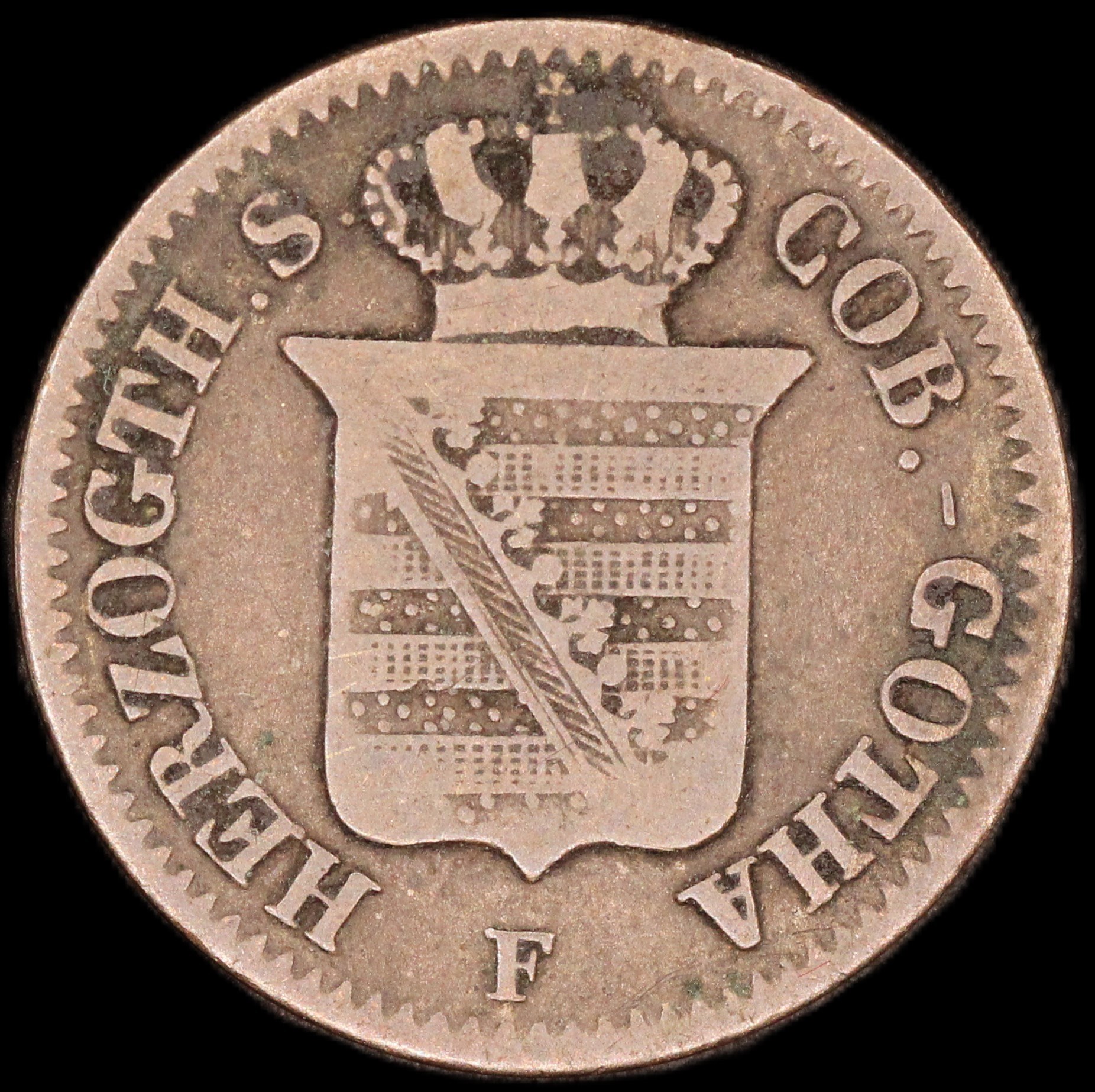 Germany. Saxe-Coburg and Gotha 1 Groschen 1855 Silver - Online auction /  Online bidding - Price - OneBid