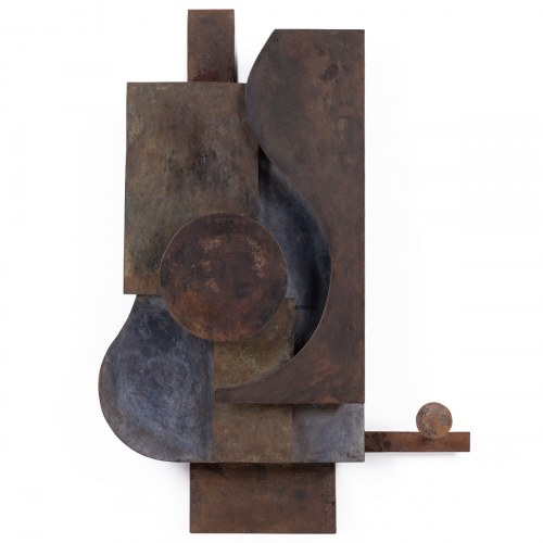 Wall composition, 2023, Vladimir Fomin