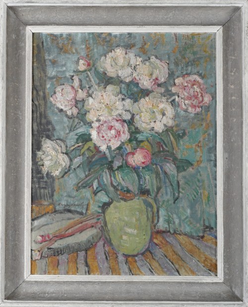 "Bukiet piwonii", Romuald Wypychowski