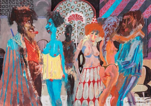 Free spirited costume party, 1987, Adam Marczukiewicz