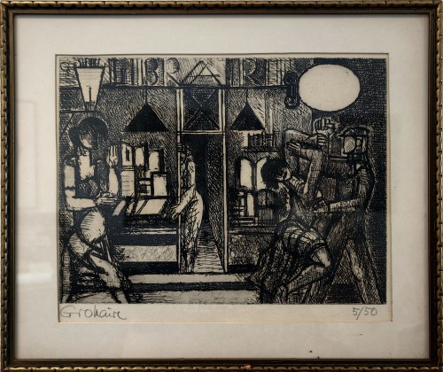 Scena uliczna, Marcel Gromaire