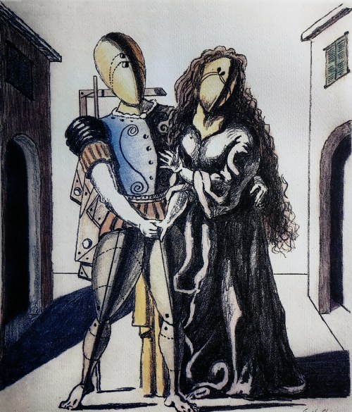 Hektor i Andromacha II, Giorgio de Chirico