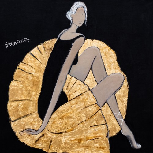 Ballerina Gold Ecole de Paris, 2020, Joanna Sarapata
