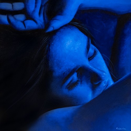 Blue XII, 2024, Dominika Kędzierska