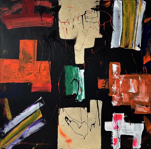 Mindfulness - GOLD, 2024, Paulina Robotycka