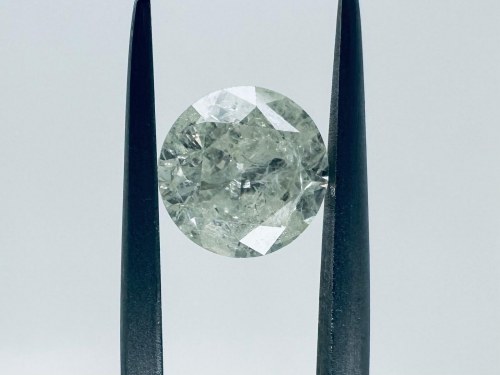 53 CT L - Y - I2-C40705-23, NATURALNY POLEROWANY DIAMENT 1