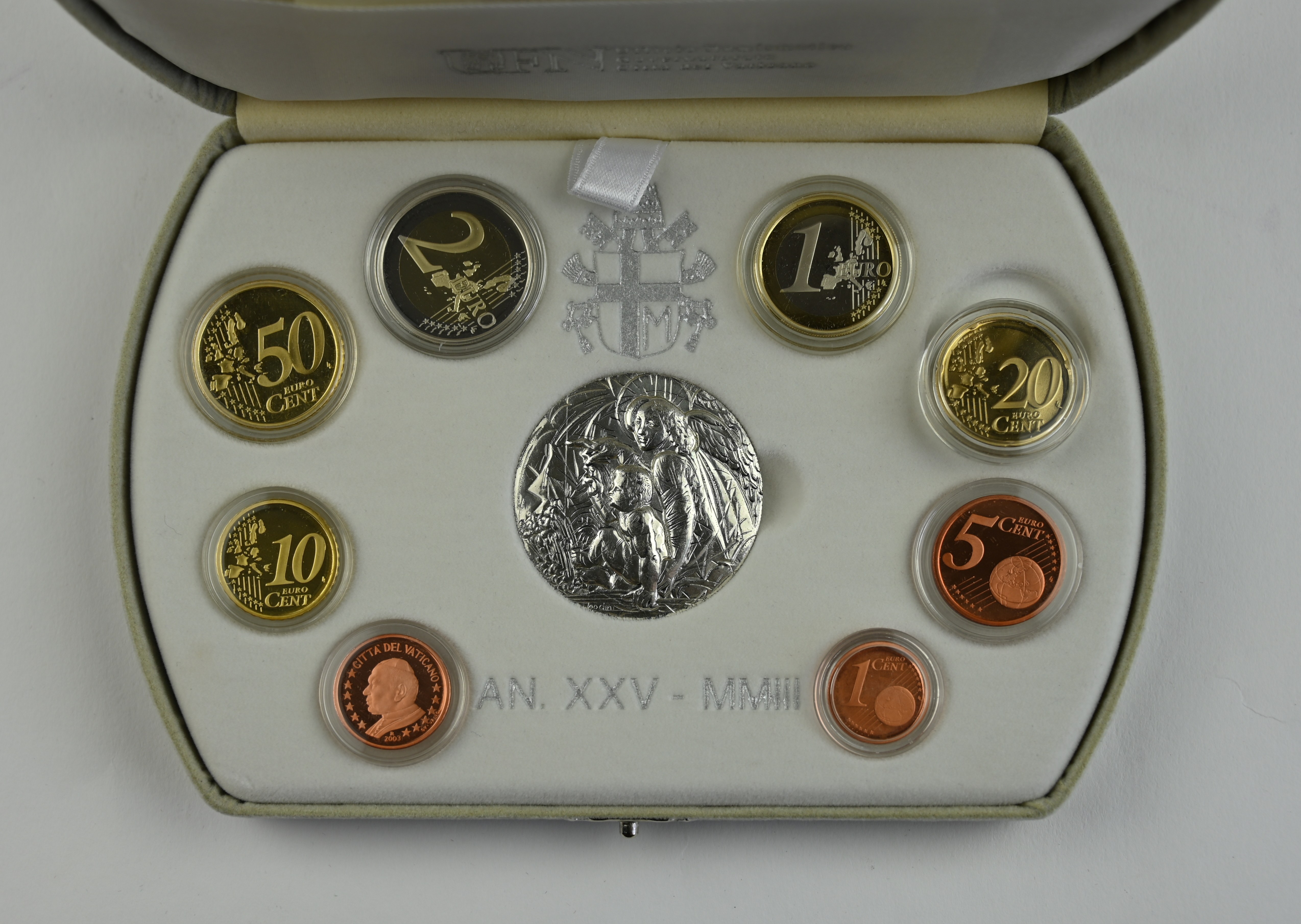 新作ウエア Set Vatican, of of Pontificate 2003, coins, commemorative コレクション