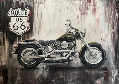 Route 66, 2024, Monika Bartkowiak-Zawadzka