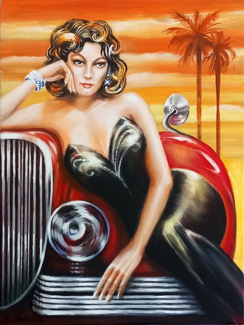Red car, 2024, Rafał Mruszczak