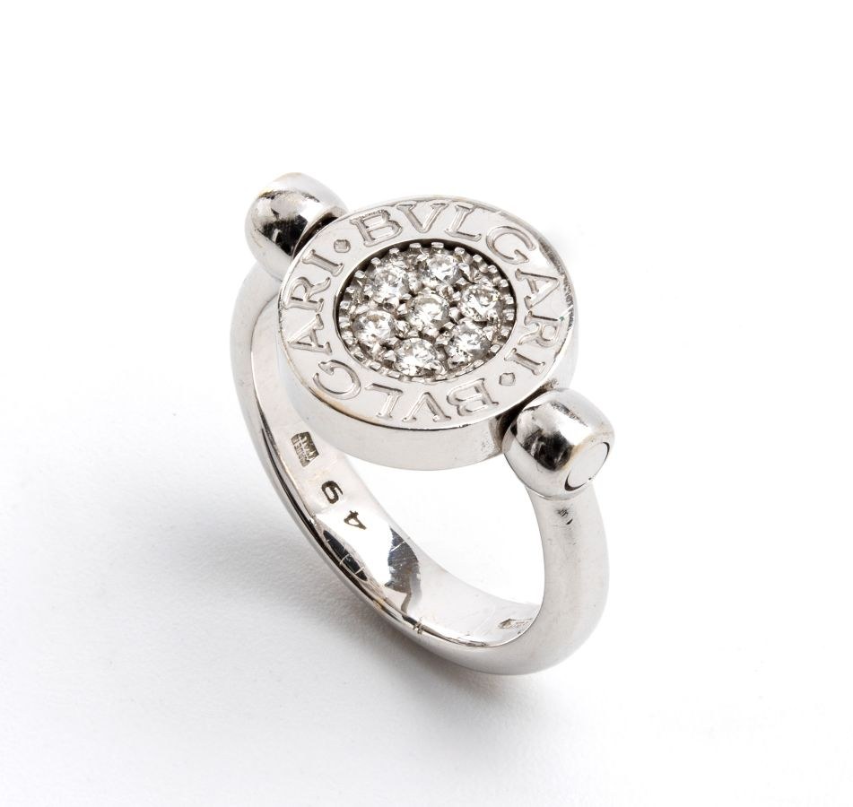 BULGARI, BULGARI BVLGARI-BVLGARI collection: gold diamond and onyx