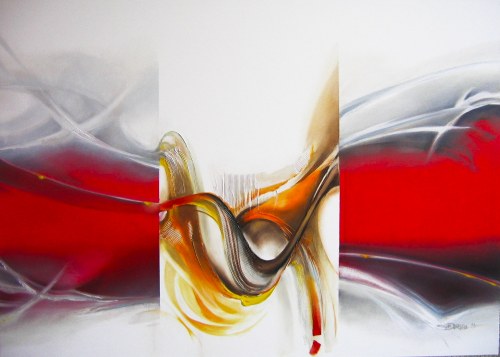 Pomiędzy, 2018, Alina Dorada-Krawczyk