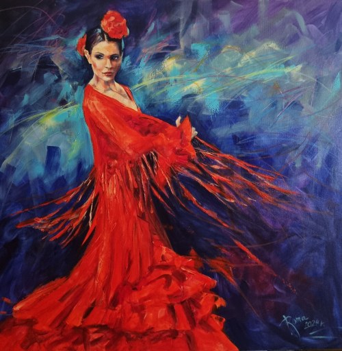 Flamenco, 2024, Magdalena Rochoń