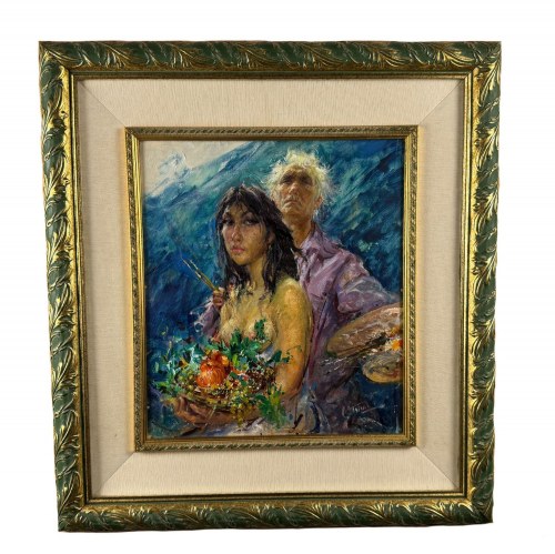 Malarz i model - Clemente Tafuri (1903 - 1971), Clemente Tafuri