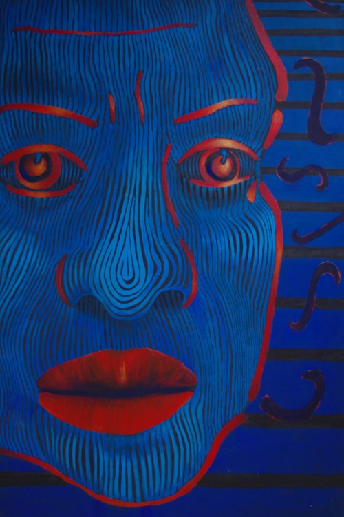 Niebieski, 2016, Emilia Rusin