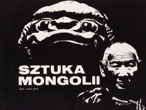 CZ.ŁĄCZKA, Sztuka Mongolii, 1977, L. Harewicz