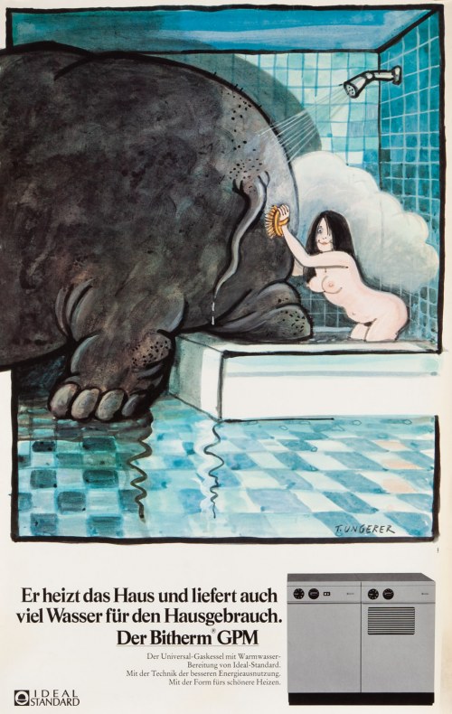 IDEAL STANDARD (plakat reklamowy), Tomi Ungerer