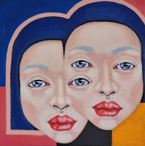 Symbiosis, z cyklu: "Twins", 2024, Izabela Ro