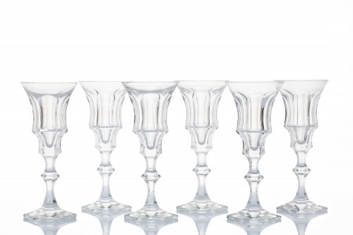 Karlowe Wary, Carlsbad (czeskie / II poł. XX w.), 6 SZKLANEK CHAMPAGNE "DIPLOMAT"