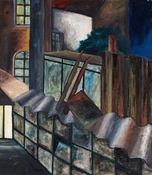 WIDOK NA PODWÓRZE, 1979, Michael Irmer