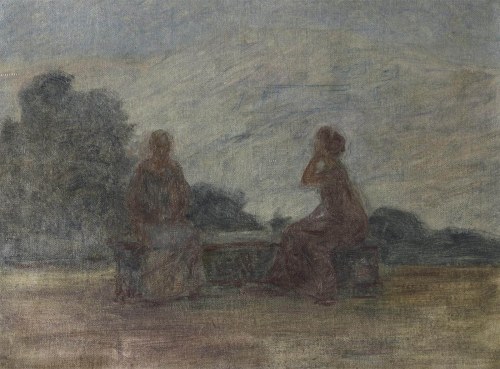 Rozmowa na ławce, 1901, Samuel Hirszenberg