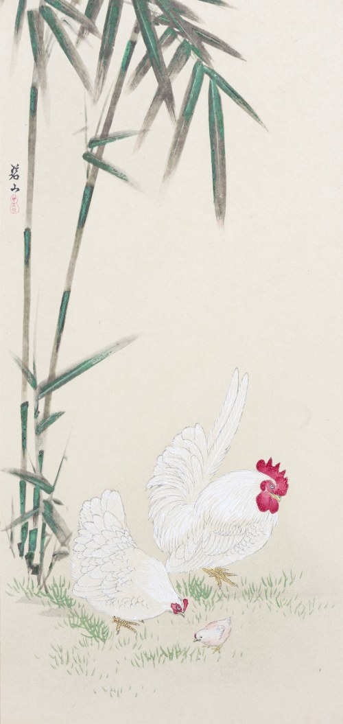 Kogut i kura, 1925, Honnyo Shonin