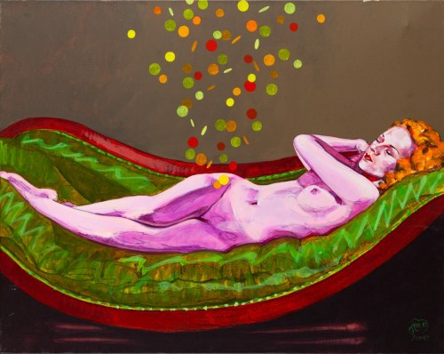Danae, Złoty Deszcz II, 2011, Andrzej Stroka