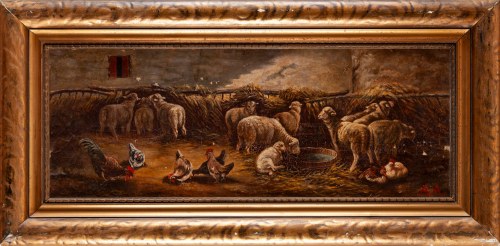 Owce, 1895, Albert D'Arcimoles