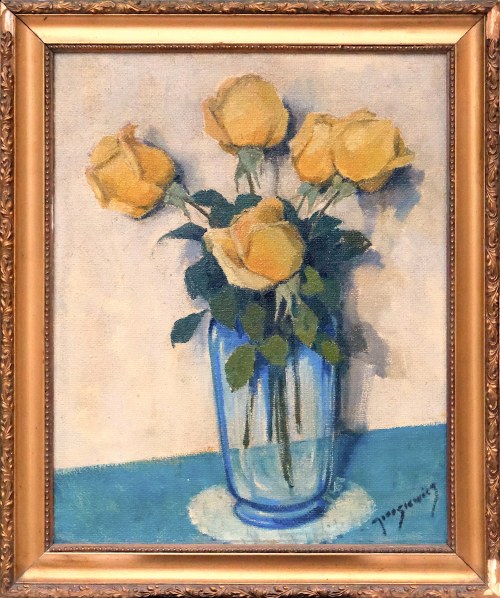 Żółte róże, 1968, Janusz Jarosiewicz