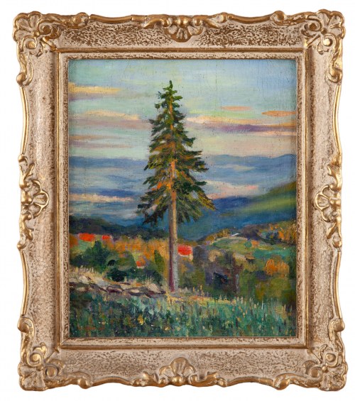 Samotna sosna, 1911, W. Osiński