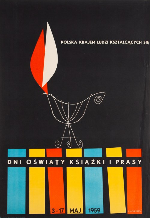 Polska krajem ludzi kształcących się. Dni oświaty, książki i prasy, 1959, Jerzy Srokowski