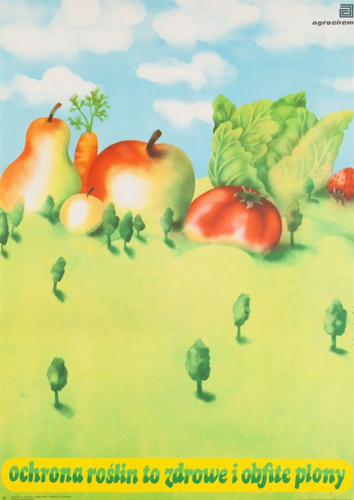 Ochrona roślin to zdrowe i obfite plony, Agrochem, 1974, Jerzy Czerniawski