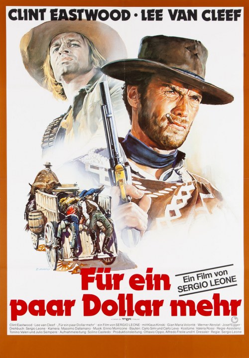 Za kilka dolarów więcej, 1978 (plakat niemiecki) / Fur ein paar Dollar mehr, Renato Casaro