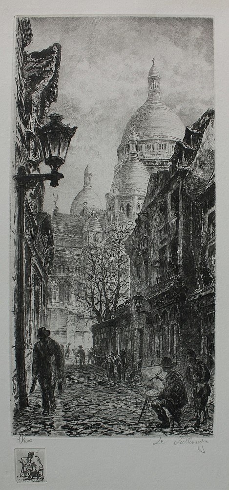 Ulica de Chevalier i Sacre Coeur, Aimé Edmond Dallemagne